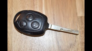 3 Button Ford Key fob battery replacement  EASY DIY [upl. by Nanah]