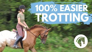 How to Post Trot On a Horse EASY STEPBYSTEP GUIDE [upl. by Ayian857]