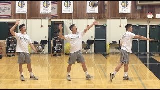 FLOAT Serve  How to SERVE a Volleyball Tutorial part 13 [upl. by Eloccin633]