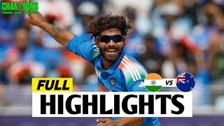 India vs New Zealand ICC Champions Trophy 2025 Match Highlights  IND Vs NZ Highlights [upl. by Fauver]