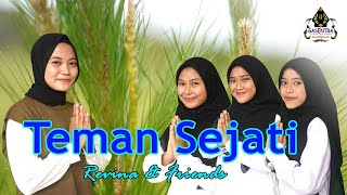 TEMAN SEJATI  REVINA feat Tiya Salma Lisna Official Music Video [upl. by Lativa]