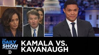 Kamala Harris Brings the Heat at Kavanaugh Hearing  The Daily Show [upl. by Oniskey469]