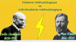 le holisme et lindividualisme méthodologique en sociologie [upl. by Sairahcaz]