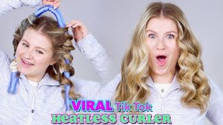 VIRAL TikTok HEATLESS Hair Curler [upl. by Holladay]