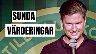 Fredrik Andersson  Comedy Central stand up special quotSunda Värderingarquot  with eng subs [upl. by Shantha]