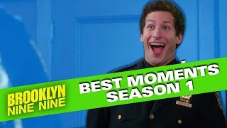 Season 1 BEST MOMENTS  Brooklyn NineNine [upl. by Anifled]