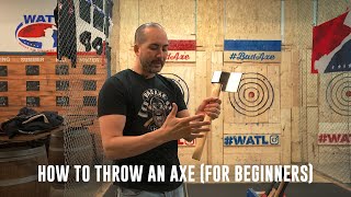 Axe Throwing Tips For Beginners [upl. by Caren]