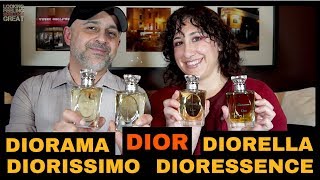 Dior Diorama Diorissimo Diorella Dioressence Review [upl. by Bunnie263]