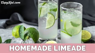 How to Make Fresh Limeade [upl. by Initirb]