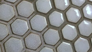 How to Paint Mosaic Tile Grout Lines [upl. by Ennovaj]