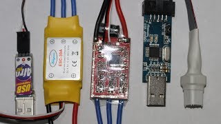 Loading SimonK firmware into hobbypower 30A ESC [upl. by Shreve]