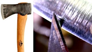 How To Sharpen Your New Axe [upl. by Echo]