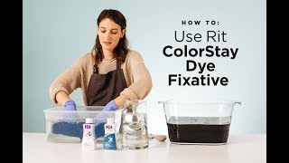 How to Use Rit ColorStay Dye Fixative [upl. by Isidor57]