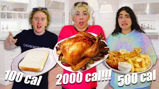 100 vs 500 vs 2000 CALORIES CHALLENGE [upl. by Halstead57]