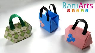 BOLSA DE PAPEL  ORIGAMI  Paso a paso [upl. by Tehc]