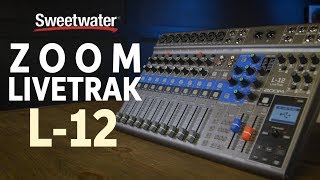 Zoom LiveTrak L12 Digital Mixer and Multitrack Recorder Review [upl. by Karoly622]