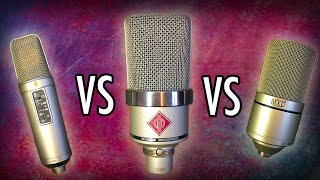 Neumann TLM 102 Unboxing Test Review Comparison RODE NT2a MXL 990 [upl. by Alet]