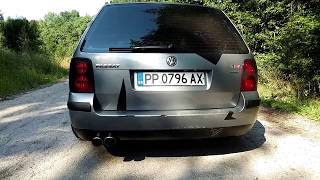 VW Passat B55 19TDI 190hp Remapped SOUND  ACCELERATION [upl. by Haldas]