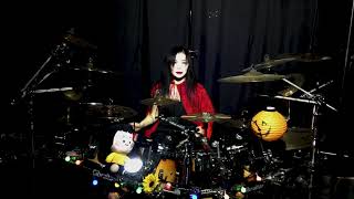 Helloween  I want out drum cover by Ami Kim 114 [upl. by Orlene553]