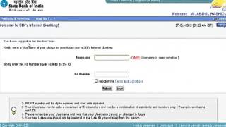 Create SBI Internet Banking Account Online for First Time [upl. by Tijnar]