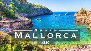 Mallorca Spain 🇪🇸  by drone 4K [upl. by Westleigh539]