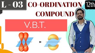 COORDINATION CHEMISTRY I CLASS 12 L3 I JEE I NEET I Valence Bond Theory [upl. by Shaddock]