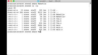 How to create a simple Makefile [upl. by Naruq]