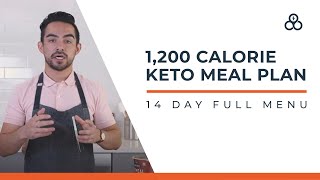 1200 Calorie Keto Meal Plan Full 14 Day Menu [upl. by Helmut]