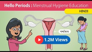 Hello Periods Hindi  The Complete Guide to Periods for Girls [upl. by Ridinger]