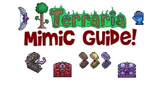 Terraria Mimic Guide Farm DropsItems Statue Keys amp Fight [upl. by Ycnalc120]