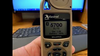 Kestrel 5700 Ballistics to Elite Upgrade Instruction amp Demo [upl. by Yrevi710]