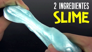 SLIME CON SOLO 2 INGREDIENTES [upl. by Aretak476]