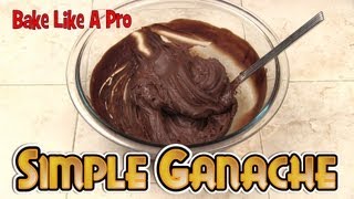 Simply THE BEST Chocolate Ganache Recipe [upl. by Udela]