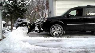 Demonstration Video  DIY Snow Plow The HomePlow™ by Meyer® [upl. by Avad446]