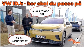 Volkswagen ID4  her skal du passe på [upl. by Eimorej]