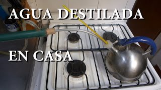 Como Hacer Agua Destilada en Casa [upl. by Aneela631]