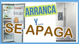 🤔 EL COMPRESOR DE MI REFRIGERADOR ARRANCA Y SE APAGA [upl. by Wandy]