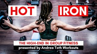 HOT IRON CROSS ⟫ Full Body Barbell Workout ⟫ Group Training [upl. by Nosbig]