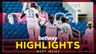 1Wicket Victory  West Indies v Pakistan Highlights  Betway Test Series presented by Osaka [upl. by Enimrac]