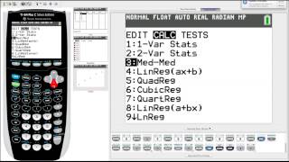 TI84 Plus Graphing Calculator Guide Statistics [upl. by Ariew593]