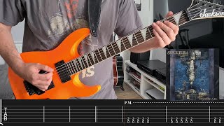 Sepultura  RefuseResist Guitar Cover  Screentabs [upl. by Stepha789]