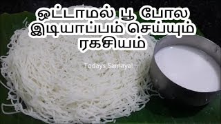 ஒட்டாமல் இடியாப்பம் பூ மாதிரி செய்வது எப்படி  IDIYAPPAM FLOUR TIPS  HOW TO MAKE PERFECT IDIYAPPAM [upl. by Raila266]