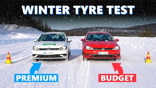 Expensive VS Cheap Winter Tyres ❄ Are Budget Winter Tyres Safe [upl. by Nnail317]