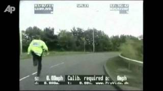 Raw Video Dramatic crash caught on UK dashcam [upl. by Eugenle285]