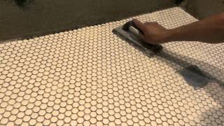 How to install mosaic tiles [upl. by Sidoma]