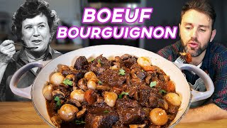 Julia Childs Boeuf Bourguignon  Jamie amp Julia [upl. by Pomfret154]