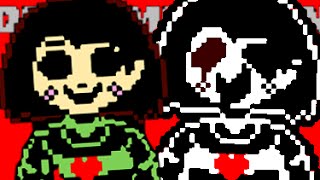 Chara Boss Fight Undertale Fangame quotDeterminationquot [upl. by Hadleigh]