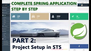 2  Setup the Project in Spring Initializr and Spring Tool Suite STS [upl. by Catt]