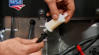 How to Change Your Mowers Fuel Filter [upl. by Sulakcin81]