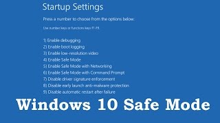 How to Boot into Safe Mode On Windows 10 3 Ways [upl. by Sukhum441]